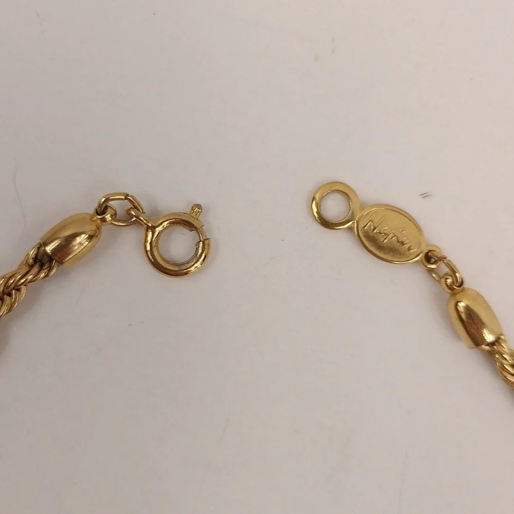 Vintage Napier Gold Tone Necklace